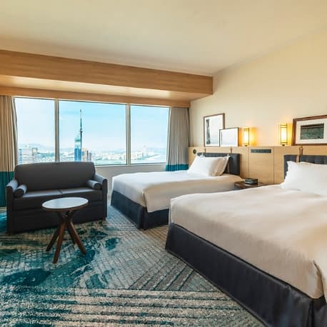 フェアの前日に宿泊体験★