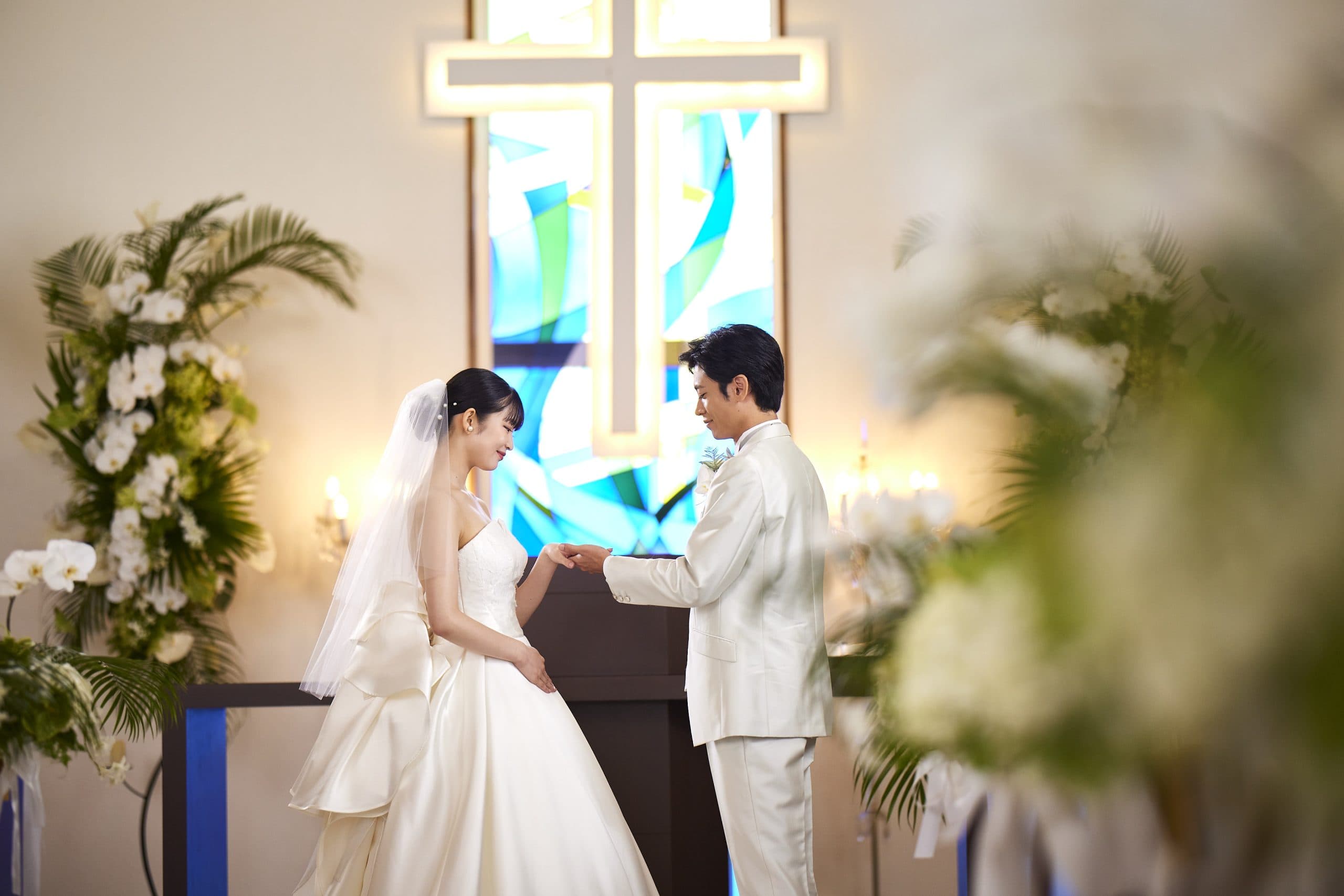 ガーデンチャペルの見学