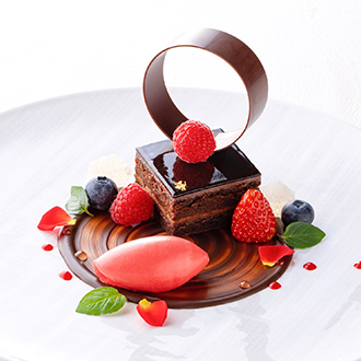公式 コース料理 Jardine Des Herbes ハーブ ヒルトン東京お台場の結婚式 披露宴メニュー